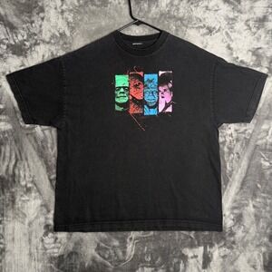 Universal Studios Monsters T-Shirt Mens XL Black 2004 Vintage Horror Graphic